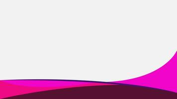 Abstract background banner curve color design vector