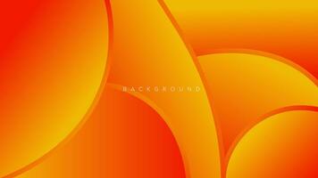 Abstract background banner curve gradient color design vector