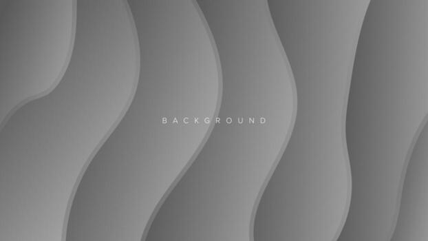 Abstract background banner wave gradient color design vector