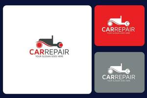 Car Repair Logo Design Template vector