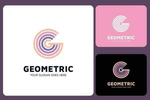 G Letter Logo Design Template vector