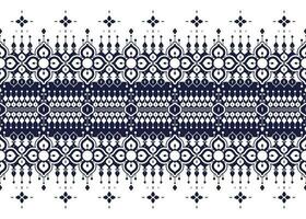 geometric flower and mandala ethnic fabric pattern for cloth carpet wallpaper background wrapping etc. vector