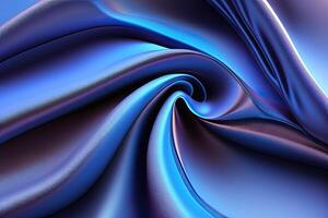 Blue Violet Fabric Abstract Background photo