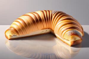 Croissant Bakery Close-up photo