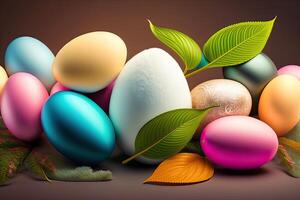 Easter Holiday Background Illustration. photo