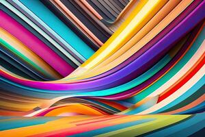 Abstract Line Vivid Background photo