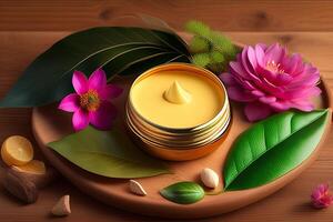 Natural Cosmetics Colorful photo