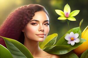 Natural Cosmetics Colorful photo