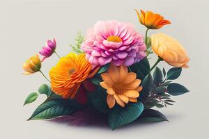 Blooming Flowers Art. Flower Bloom photo