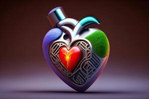 Human Heart Illustration photo