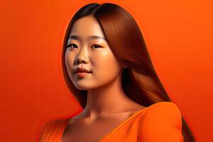 Orange Colorful Background photo