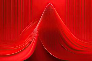 Red Abstract Background photo