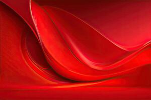 Red Abstract Background photo