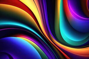 Abstract Colorful Background Liquid Design photo