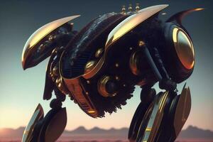 Biomechanic Alien Robot Sci Fi photo