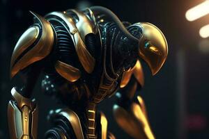 Biomechanic Alien Robot Sci Fi photo