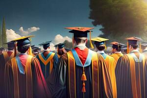 University Students Graduate Generative AI photo