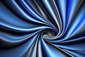 Blue Abstract Background Fabric Surface photo