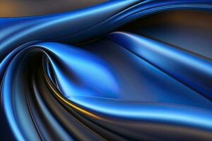 Blue Abstract Background Fabric Surface photo