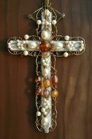 personalizado rosario rosario, madre día regalo, primero comunión rosario, bautizo religioso, católico collar, hembra rosario rosario, generar ai foto