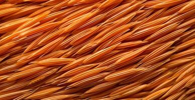 Wheat grains, flour, bakery background - image photo