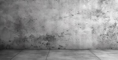 Large spacious photo studio, gray studio for design and advertising - image