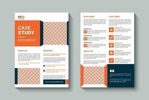 professional Case study vector