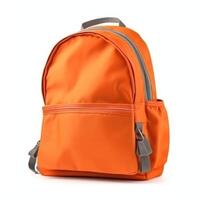 School backpack isolated. Illustration photo