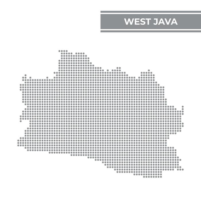 West Java Map Vector Art, Icons, and Graphics for Free Download