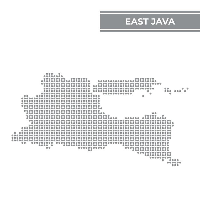 East Java Map Vector Art, Icons, and Graphics for Free Download