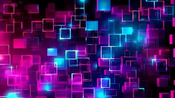 Modern abstract cubic background wallpaper. photo