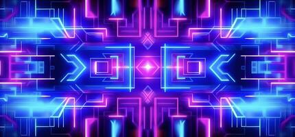 Modern abstract symmetrical background wallpaper. photo