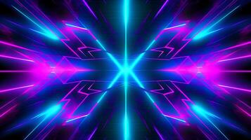 Modern abstract symmetrical background wallpaper. photo