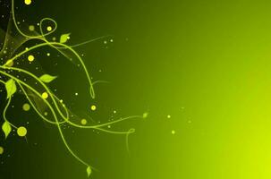 Abstract minimal background with green gradient photo