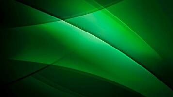 Abstract minimal background with green gradient photo