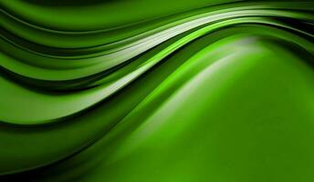 Abstract minimal background with green gradient photo