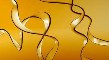 Gold Color Abstract Shiny Background photo