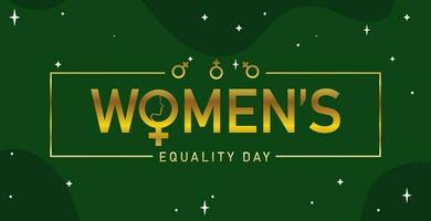 Celebrating Women's Equality Day A Reflection on Progress and Challenges vector