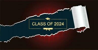 Class of 2024 vector