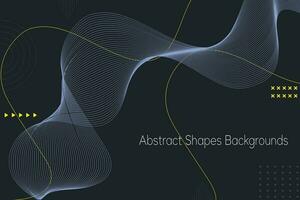 Abstract Geometric Shapes Backgrounds vector