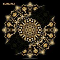 Mandala template for textile to print ready vector