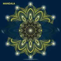 Mandala template for textile to print ready vector