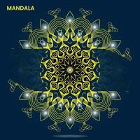 Mandala template for textile to print ready vector