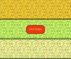 Pattern template for textile to print ready vector