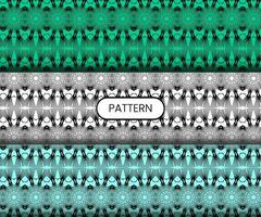 Pattern template for textile to print ready vector