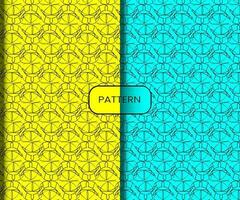 Pattern template for textile to print ready vector