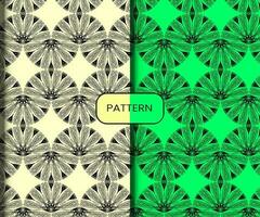 Pattern template for textile to print ready vector