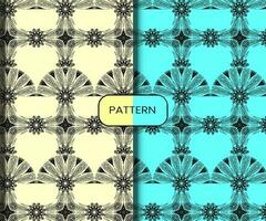 Pattern template for textile to print ready vector