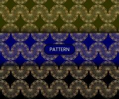 Pattern template for textile to print ready vector