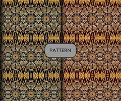 Pattern template for textile to print ready vector